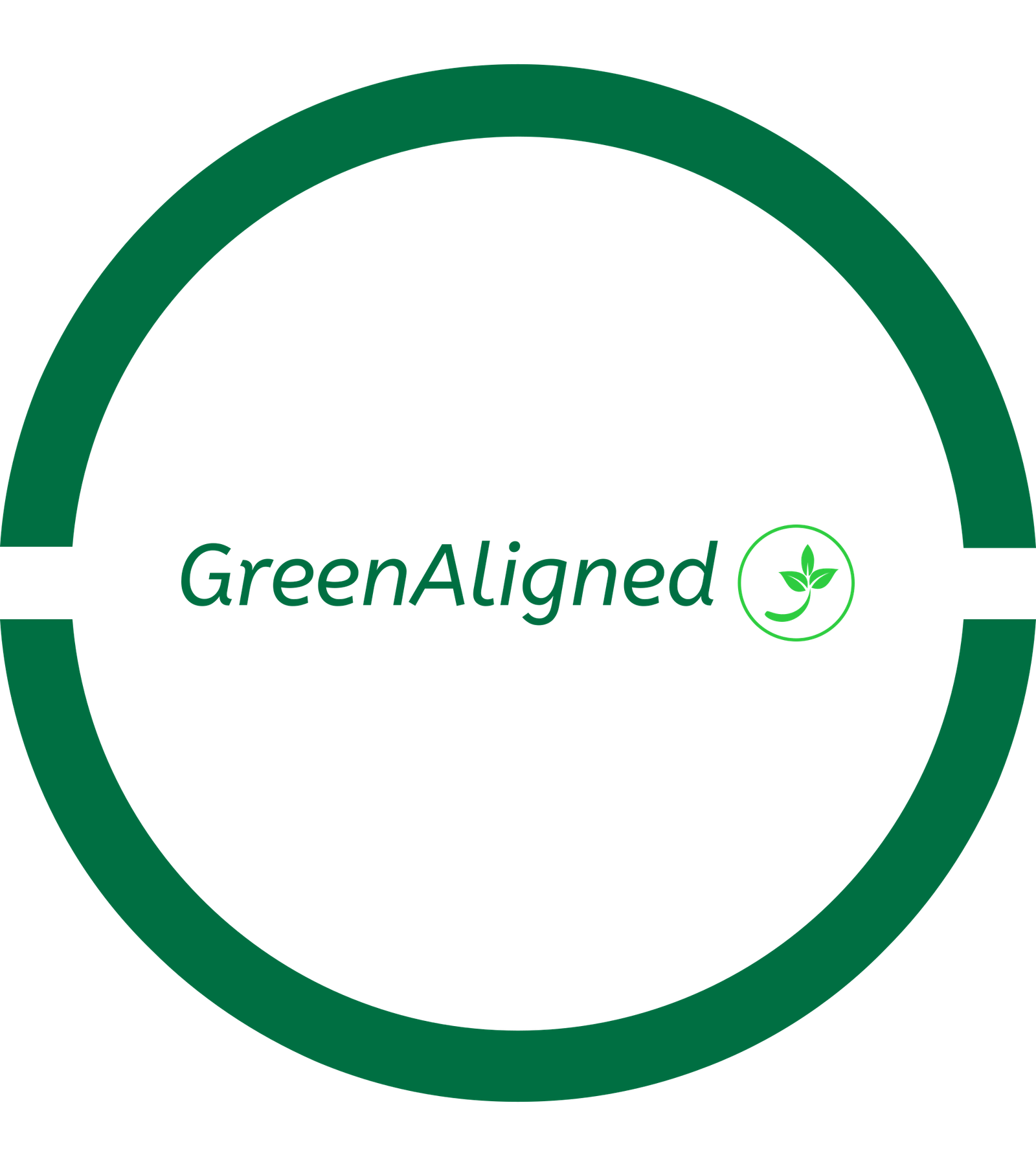 GreenAligned logo